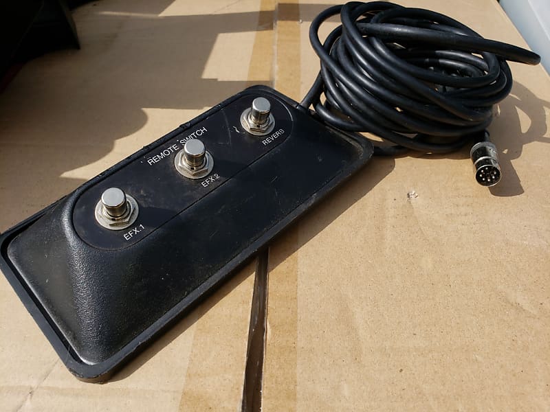 Peavey Session 400 Limited Footswitch 7pin DIN Cable Reverb