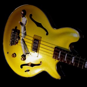 Epiphone Jack Casady Signature Bass 2000 Metallic Gold image 10