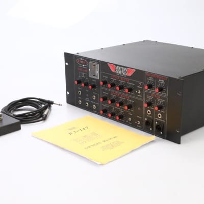 Motion Sound R3-147 Rackmount Leslie Rotating Horn w/ Owner's ...