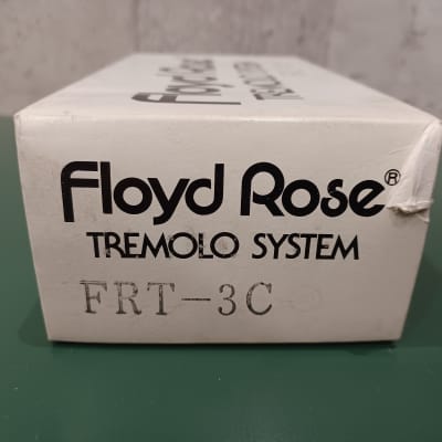 Floyd Rose FRT-3 1980s Chrome original box image 10
