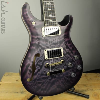 Paul Reed Smith PRS McCarty 594 Semi-Hollow Wood Library Faded Purple Burst Satin image 1