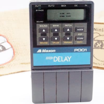 Maxon PDM-1 Programmable Modulation Delay Pedal | Reverb