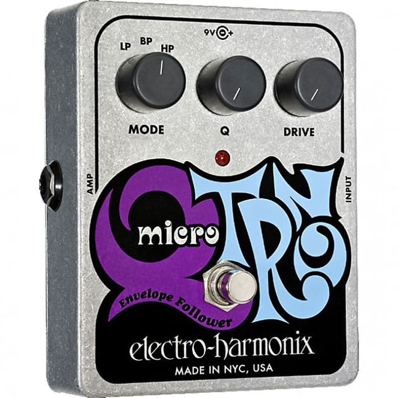 Electro-Harmonix EHX Micro Q Tron Envelope Filter Effects Pedal FX image 1