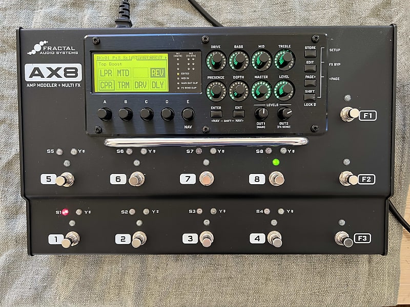 ギター Fractal Audio Systems AX8 Fractal Audio Systems AX8【現物写真】 フラクタルオーディオ