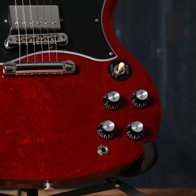 Gibson SG Standard Electric Guitar with Soft Case, Heritage Cherry image 5