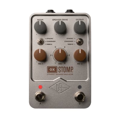 Reverb.com listing, price, conditions, and images for universal-audio-ox-stomp-dynamic-speaker-emulator