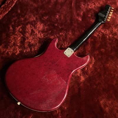 c.1960s Klira Troubadour Vintage Guitar Made in Germany  “Red” image 15