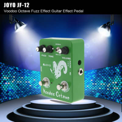 JOYO JF-12 Voodoo Octave Electric Guitar Effect Pedal Fuzz Octaver image 6