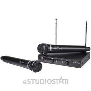 Samson Stage 200 Dual Channel Wireless Handheld Mic System - C Band