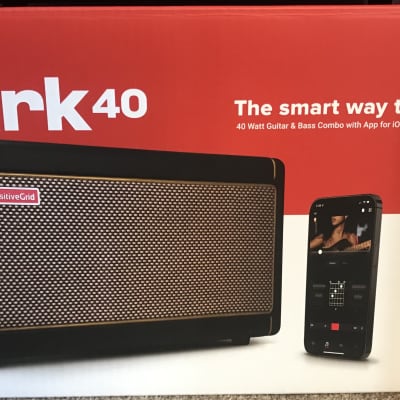Positive Grid Spark 40 40-Watt 2x4" Modeling Guitar Combo 2020 - Present - Black image 3