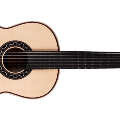 Cordoba Luthier Select Esteso Spruce Nylon String Guitar w/ Archtop Case image 6