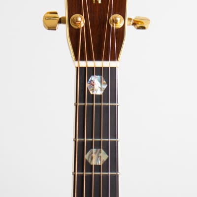 C. F. Martin  D-45 Flat Top Acoustic Guitar (1993), ser. #526357, original molded black plastic hard shell case. image 5