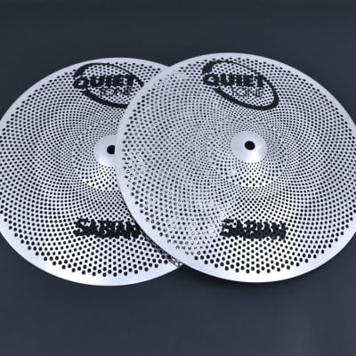 Sabian 13" Quiet Tone Low Volume Hi-Hat Cymbals (Pair)
