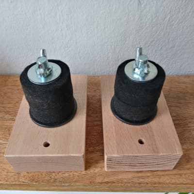 Beckenwandhalter - Cymbal wallholder - Beech - Perfect gift for drummers - Geschenk für Schlagzeuger - sichere Beckenmontage an die Wand image 5