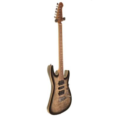 Harley Benton Fusion-III HSH Roasted Electric Guitar, Flame