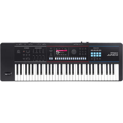 Roland JUNO-D6 61-Key Synthesizer Keyboard with 8-Track Sequencer