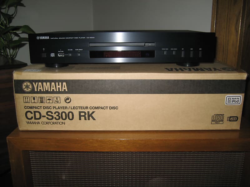 Yamaha CD-S300 Single CD Player 2018 Black | Reverb