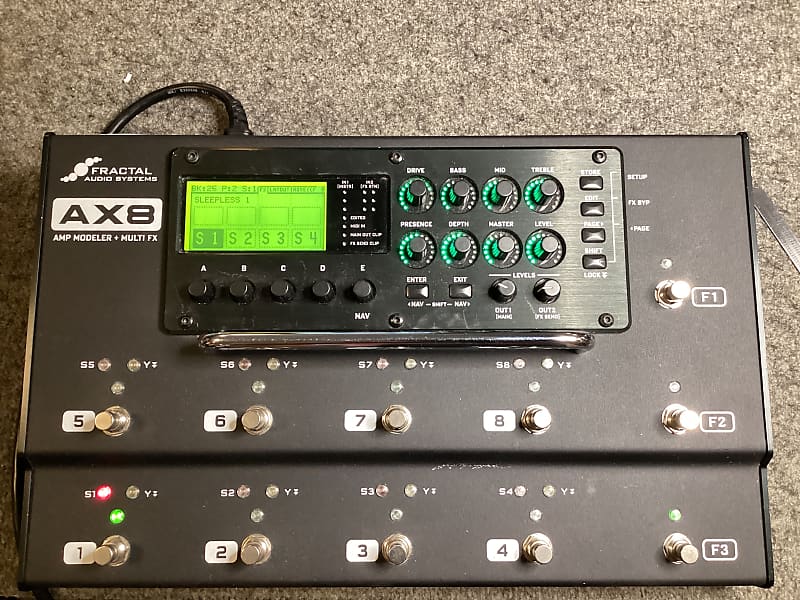 Fractal audio AX8 / フラクタル アンプシミュレーター Review Demo - Fractal Audio AX8 - YouTube
