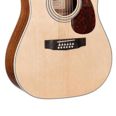 Cort Earth70 Solid Top Dreadnought 12 String Open Pore Natural for sale