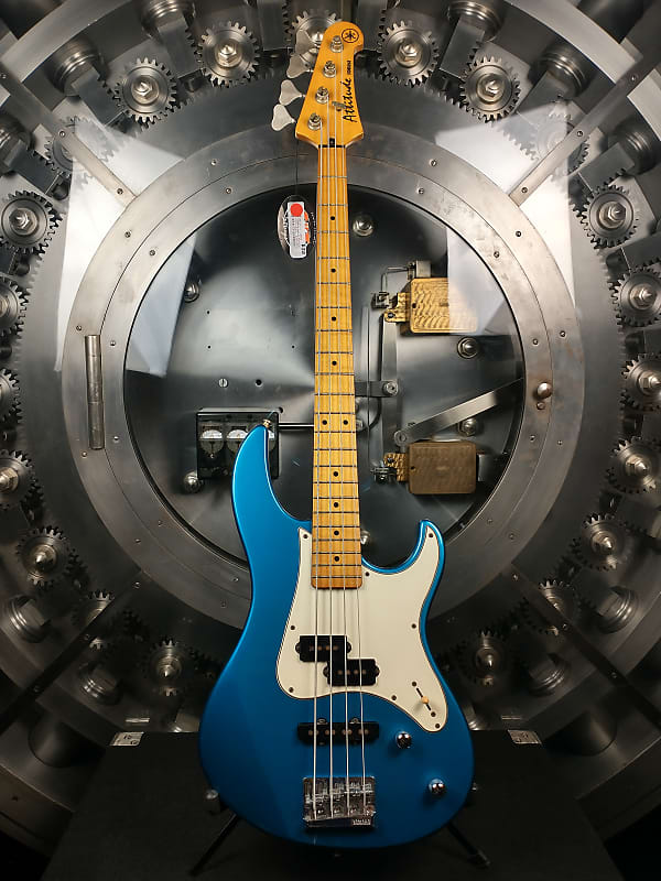 Yamaha Attitude 65M Blue Japan Electric Bass Guitar w/ Gig Bag