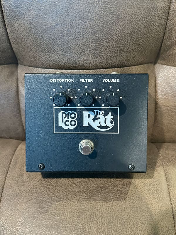 ProCo Vintage Rat Big Box Reissue with Battery Door and OP07 | Reverb