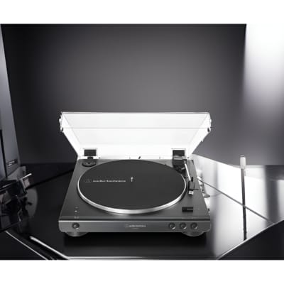 Audio-Technica AT-LP60XBT Bluetooth Turntable - Wireless, Fully Automatic Stereo Record Player with Built-in Phono Preamp Bundle with BX3BT 120W Bluetooth Studio Monitors, and Accessories (3 Items) image 7