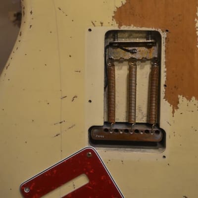 American Fender Stratocaster Relic Vintage White Texas Specials image 3