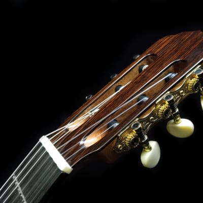 Luthier Built Concert Classical Guitar - Cedar & Indian Rosewood image 9