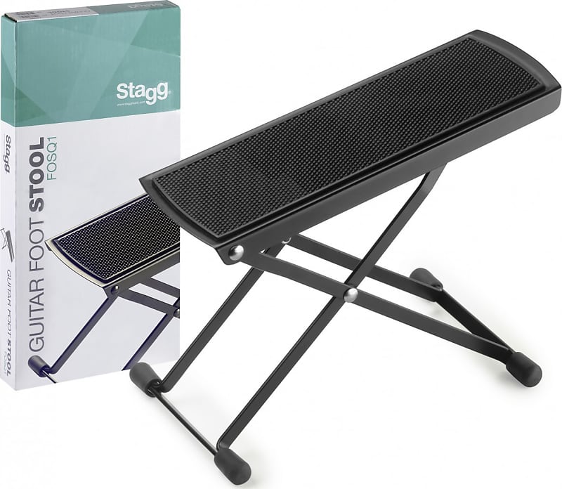 Metal guitar foot stool, foldable, Q series Reverb