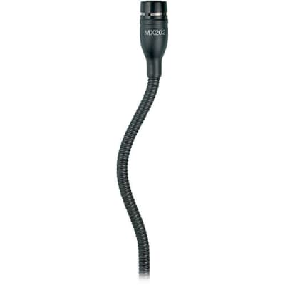 Shure MX202B/S Condenser Microphone - Super-Cardiod, Black