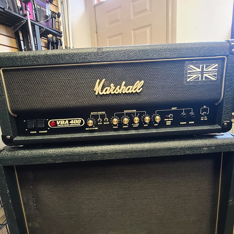 Marshall Vba 400 Bass Half Stack With Vbc 412 Cabinet 2007 Reverb