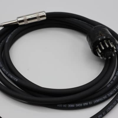 11 pin to 1/4 inch cable for Hammond Organ and Leslie controller connections image 1