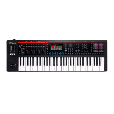 Roland FANTOM-06 Workstation Synthesizer Keyboard - Advanced 61-Key Music Production - Pro-Level Sound Engine Bundle with Adjustable Keyboard Bench and Stand, Headphones, Sustain Pedal, and Cables image 2