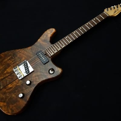 Rukavina English Walnut J Model 25" Offset Guitar image 5