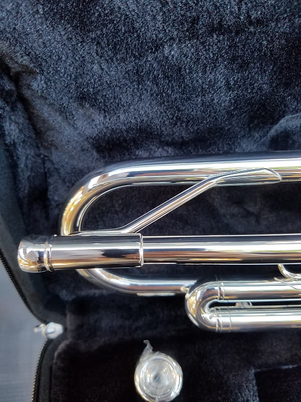 Yamaha 4335 GSll Silver Plated Bb Trumpet- Intermediate | Reverb