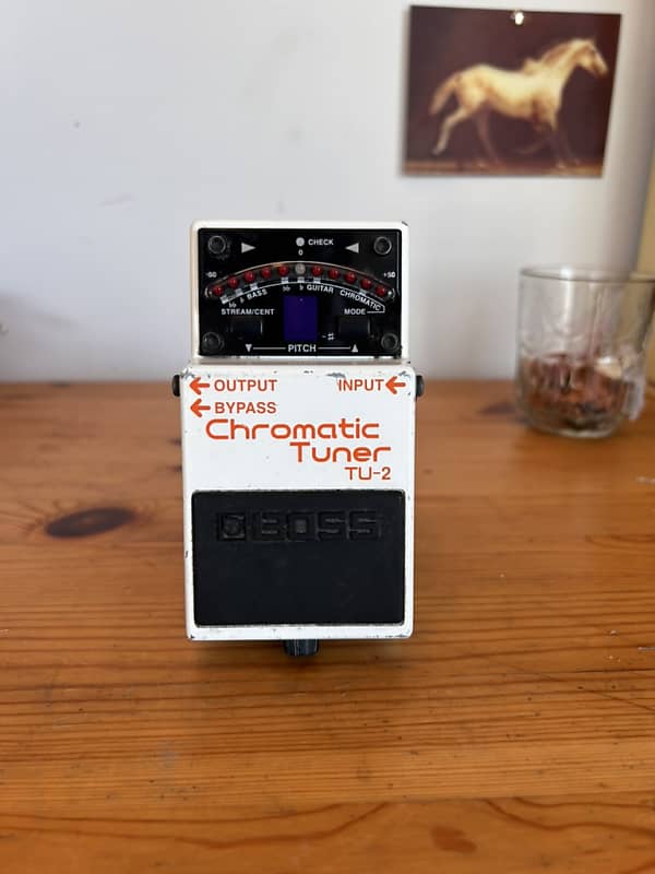 Boss TU-2 Chromatic Tuner (Dark Gray Label) 1998 - 2009 - White image 1