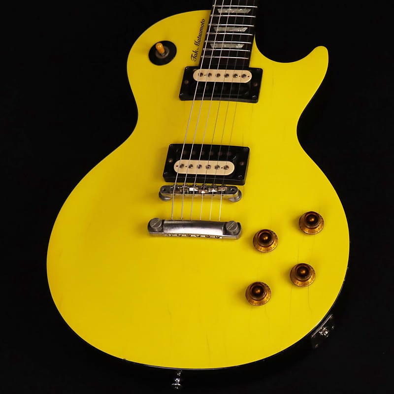 Gibson USA Tak Matsumoto Les Paul 1999 Canary Yellow [SN 92569589] [12/11]