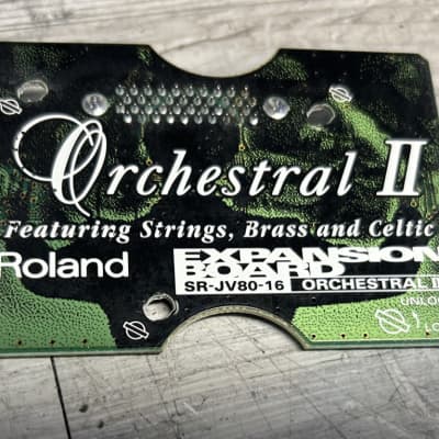 Roland SR-JV80-16 Orchestral II Expansion Board