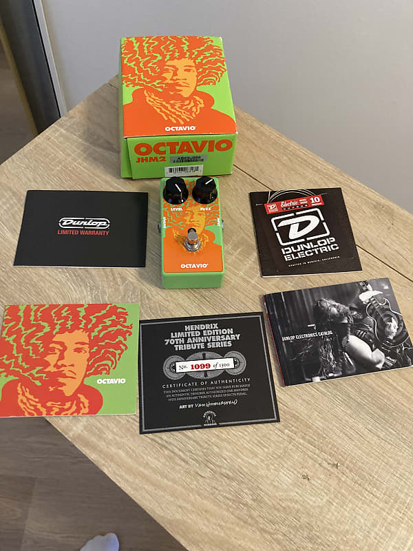 Jim Dunlop JHM2 OCTAVIO 生誕70周年記念限定モデル Dunlop JHM2 Jimi Hendrix Signature 70th Anniversary Octavio | Reverb