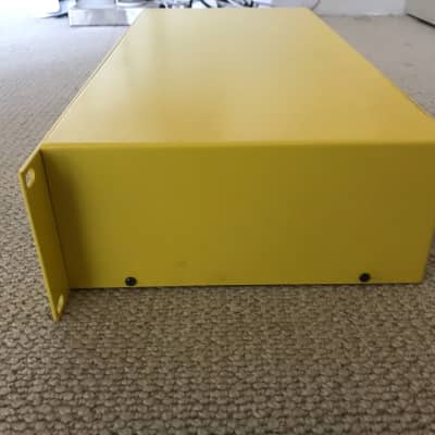 DSTEC  OS1 Original Syn 1999 yellow beast. 19" rack mount. Extremely rare vintage analog synth. image 7