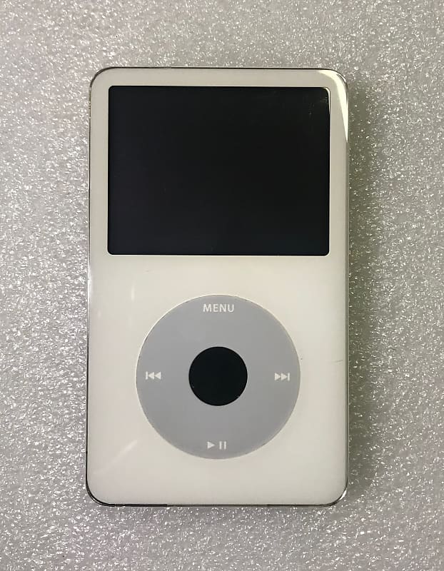 Apple iPod classic 5th Gen video A1136 2005 - white | Reverb