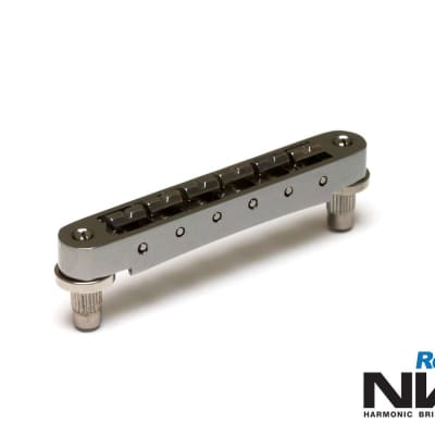 Graph Tech Resomax NV1 4mm Tune-o-matic bridge - Black Nickel - PM-8843-BN NEW image 1