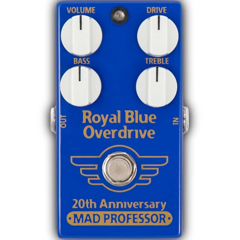Mad Professor 20th Anniversary Royal Blue Overdrive Limited Edition image 1