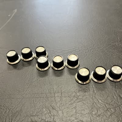 Roland Sh 1000 knob round shaft set of 9 1970s