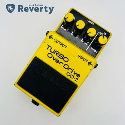 Boss OD-2 Turbo OverDrive (Black Label) | Reverb UK