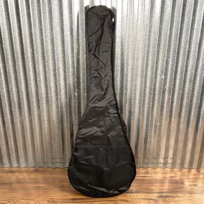 Aria Pro FEB-F2/FL 4 String Acoustic Electric Fretless Bass Black Stain & Bag #9506 image 11