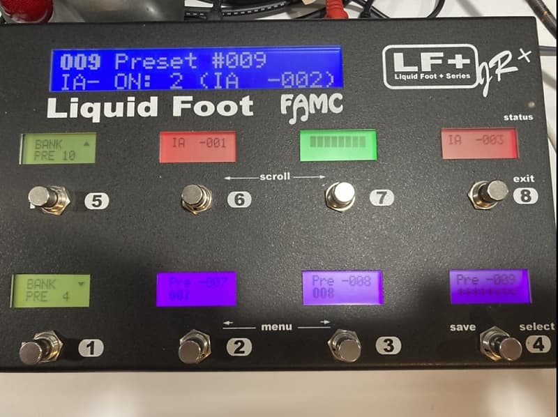 FAMC Liquid Foot LF+ JR+ advanced midi controller pedal | Reverb