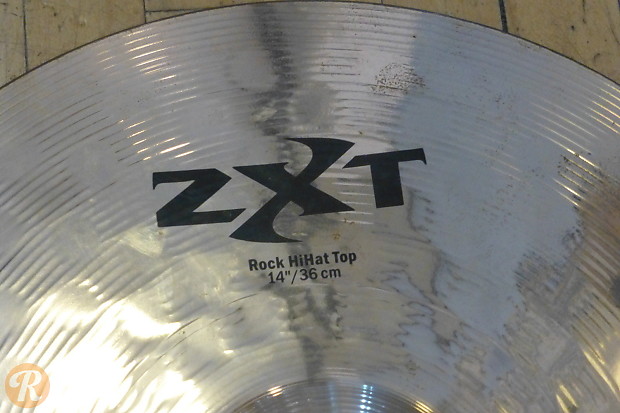 Zildjian 14" ZXT Rock Hi-Hat (Top) image 1