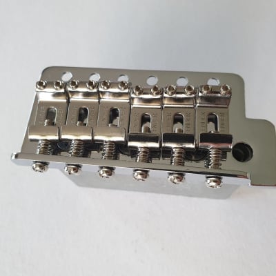 Fender Genuine Stratocaster 2-1/16" Spacing  chrome guitar tremolo 0071014049 image 8