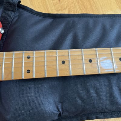 Fender Telecaster Partscaster, MJT Body, Bigsby, Fiesta Red, Vintera Neck, 50s Relic Road Worn Guitar, Nitro Lacquer image 10